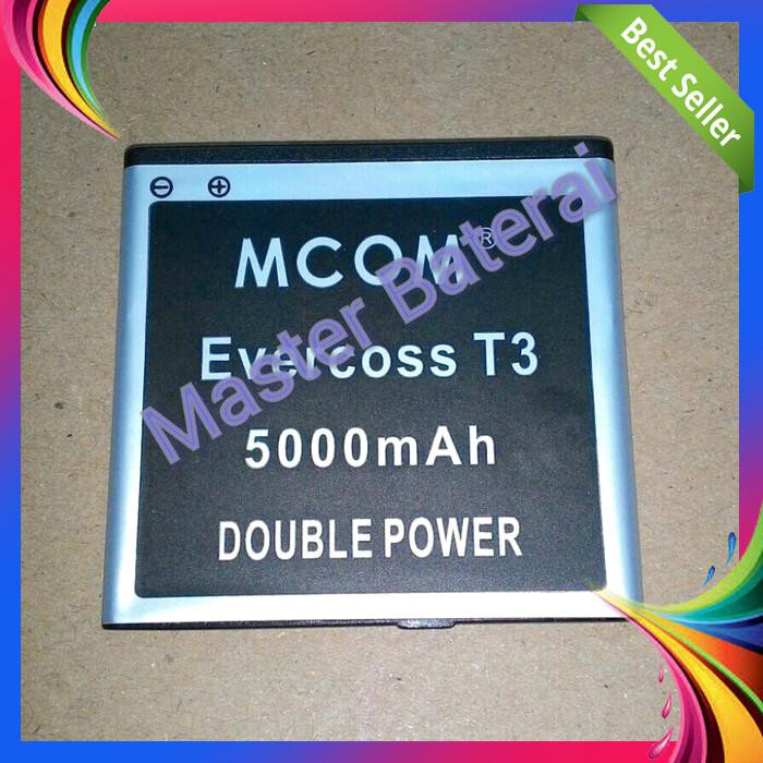 BATERAI EVERCOSS T3 DOUBLE POWER