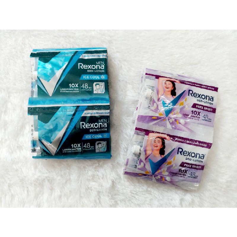 Rexona Deo-Lotion Free Spirit Renceng 9 gr x 12 pcs