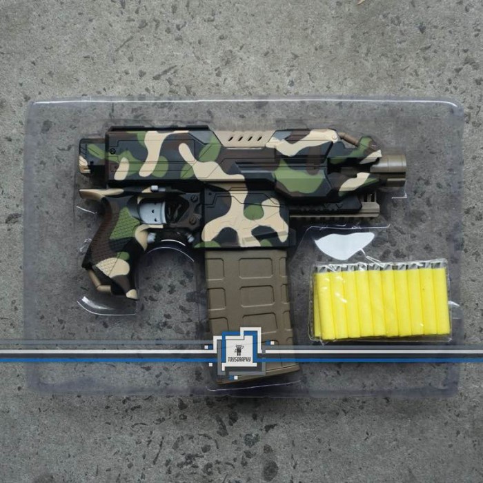 NERF STRYFE PubG WORKER Basic ARMY - Otomatis Modulus Compatible NERF