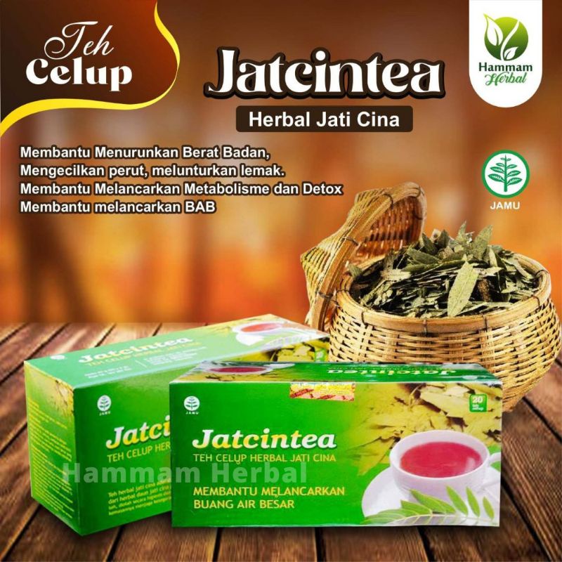 

Teh Celup Herbal Jati Cina Lemak Pelangsing