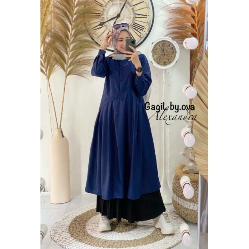 Stelan rok plisket Alexandra set original Gagil