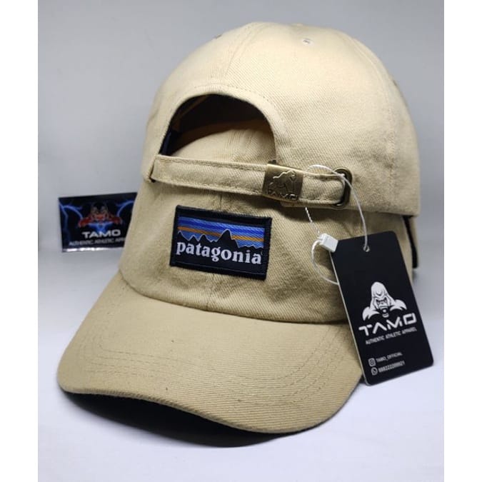 Topi Distro Cap Patagonia Model Terbaru Bahan Raffel (Jeans) Berkualitas-cod