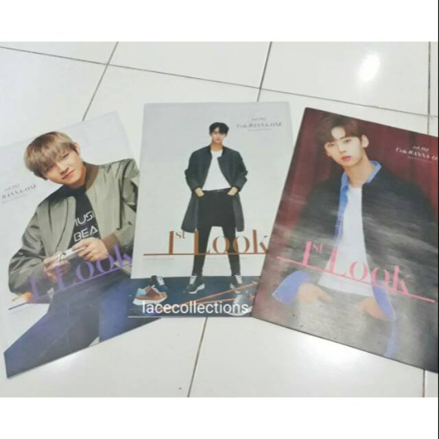 [READY] 1st look wanna one magazine