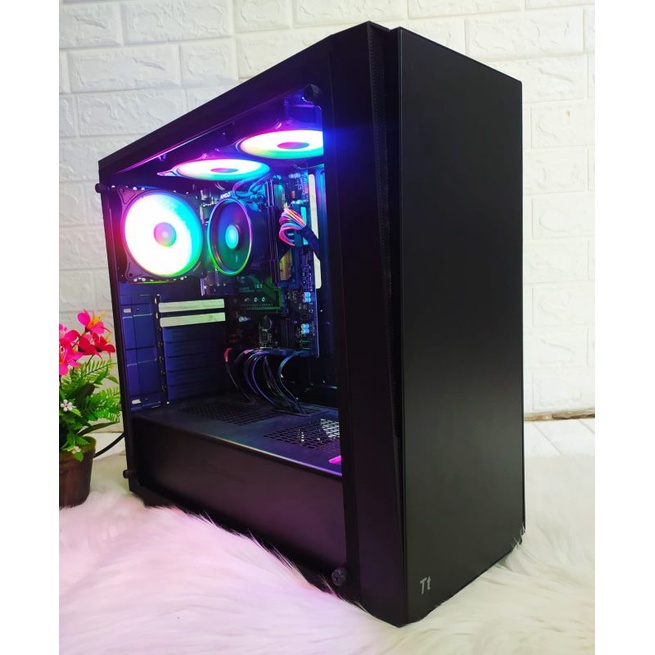 Jual Gaming PC Ryzen 3 3200G 16GB DDR4 240GB SSD RGB PES GTA Valorant