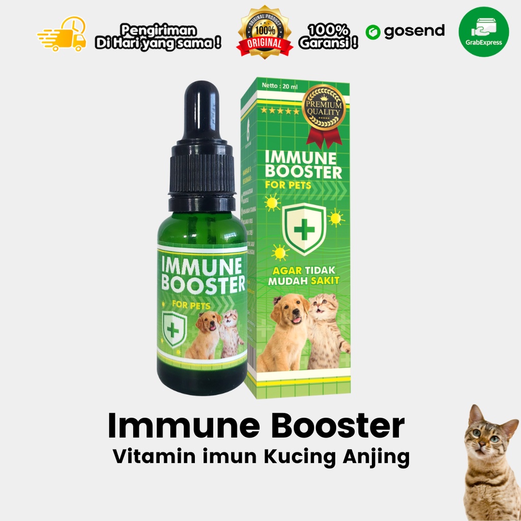 Vitamin Imun Kucing Anti Virus Immune Booster 20 ml