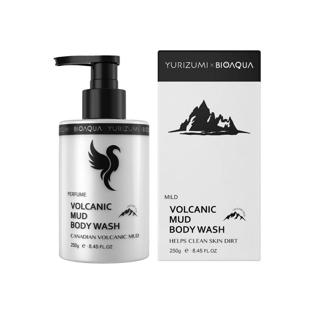 [ BPOM ] Sabun Lumpur Vulkanik Sabun Pemutih Badan - Yurizumi x Biaoqua Vulcanic Mud Body Wash