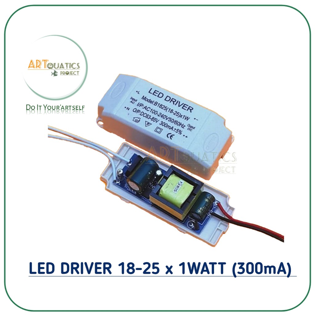 LED DRIVER 18-25x1WATT 300mA