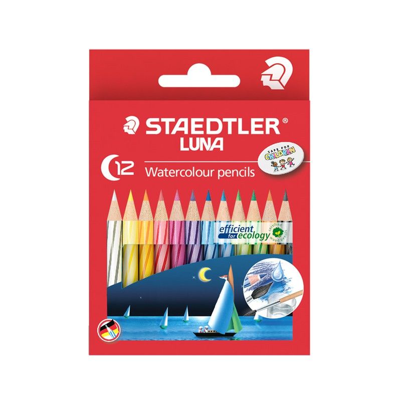 

Pensil Warna/ Kelir 12w Staedtler Luna Watercolour Pencil 137 01C12