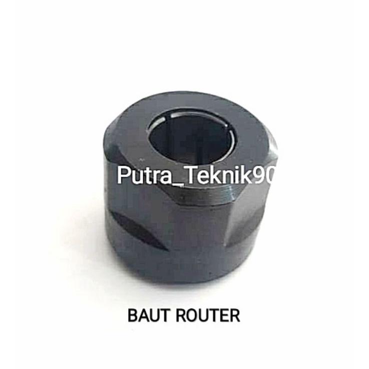 Collet Nut/Baut Mata Router/Trimmer 1/2"