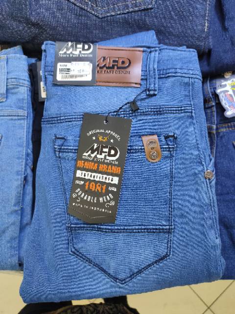 BAYAR DITEMPAT Celana pensil soft jeans pria