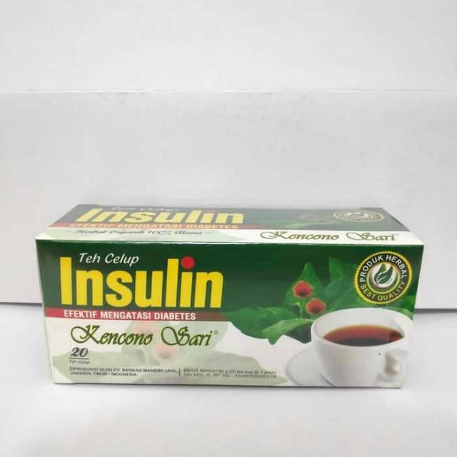 

Teh Celup Insulin Obat Herbal Diabet / Diabetes Original Asli