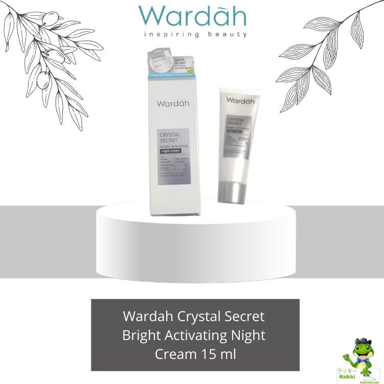 ❣️Rakkistore99❣️WARDAH Crystal Secret Series | Day Night Cream 15ml