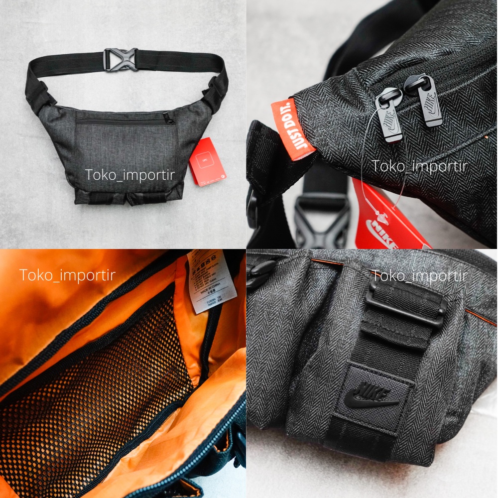 Waistbag Nike Waterproof Tas Pinggang Pria Import Tas Selempang Pria Mirror Original