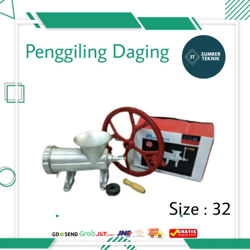Penggiling Daging / Meat Grinder / Gilingan Daging No 32 With Pulley