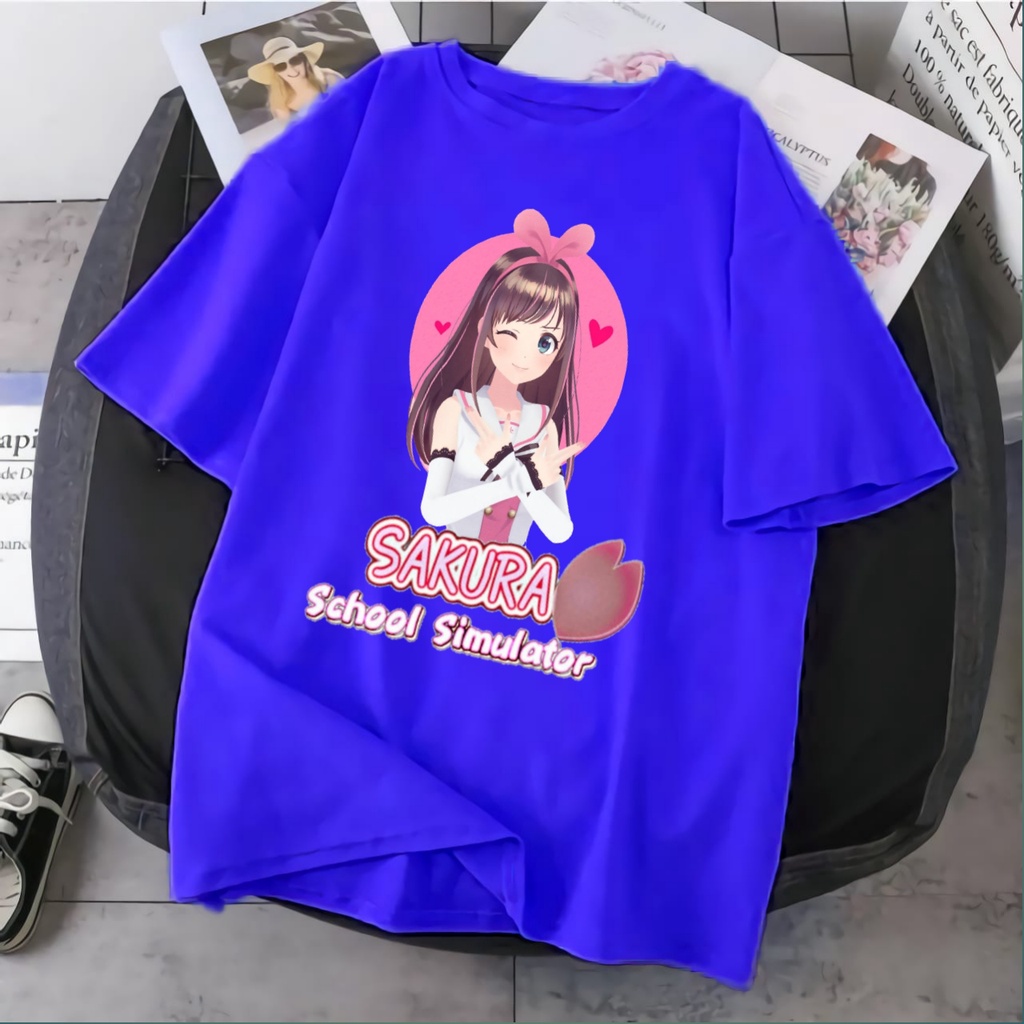 BAJU KAOS ANAK PEREMPUAN SAKURA SCHOOL SIMULATOR