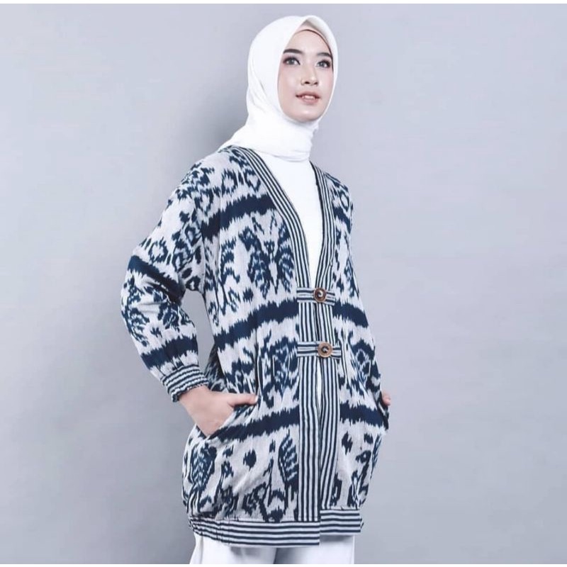 outer tenun sumba -outer tenun ethnic motif sumba