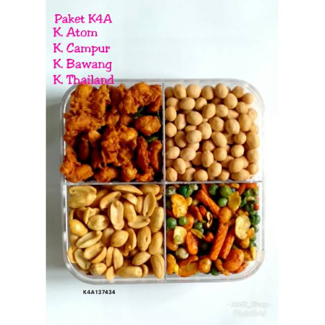 

Nut-Nut Tray Sekat 4 Paket K4A