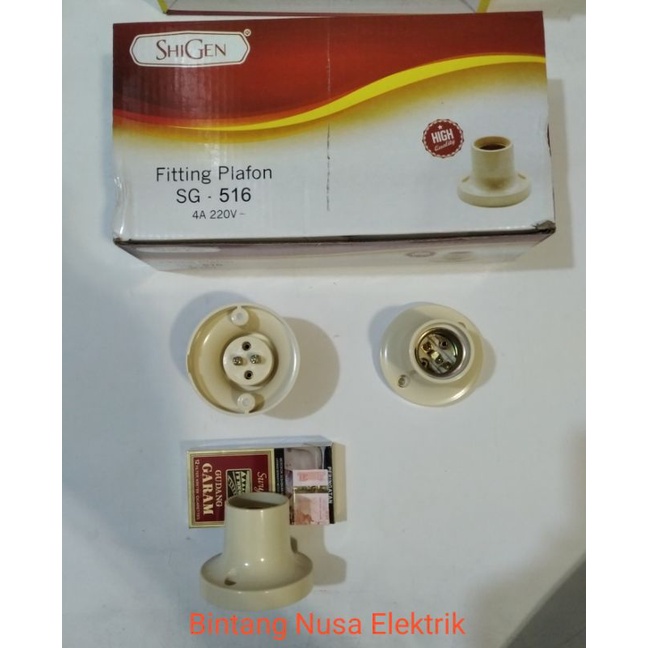 Shigen SG-516 Fiting Super Tebal/ Fiting Plavon Bulat/ Fitting Plavon Bulat/ Fiting Plafon Bulat/ Fitting Plafon Bulat/ Fiting Tempel Bulat/ Fitting Tempel Bulat/ Fiting Duduk Bulat/ Fitting Duduk Bulat/ Holder Lamp