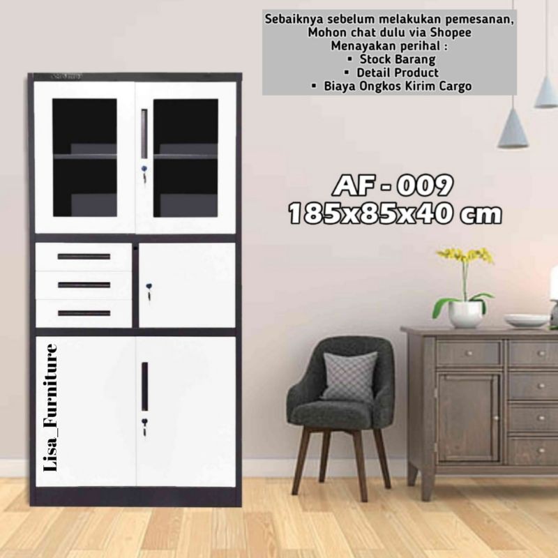 Lemari Kantor|Lemari Kantor Besi|Lemari Kantor Arsip|Lemari Kantor Kaca|Lemari Kantor 2 Pintu Kaca|L