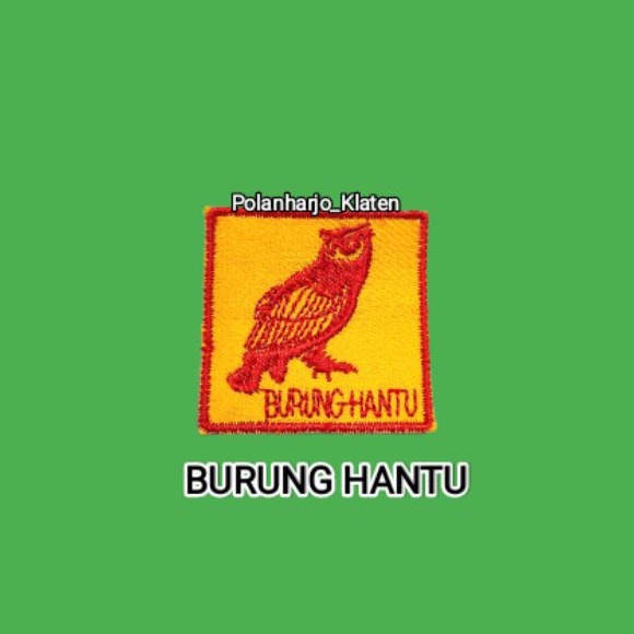 Tanda Regu Pramuka Burung Hantu / Tanda Regu Butung Hantu