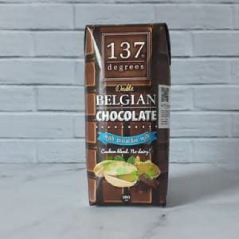 

137 DEGREES DOUBLE BELGIAN CHOCOLATE WITH PISTACHIO MILK 180ML