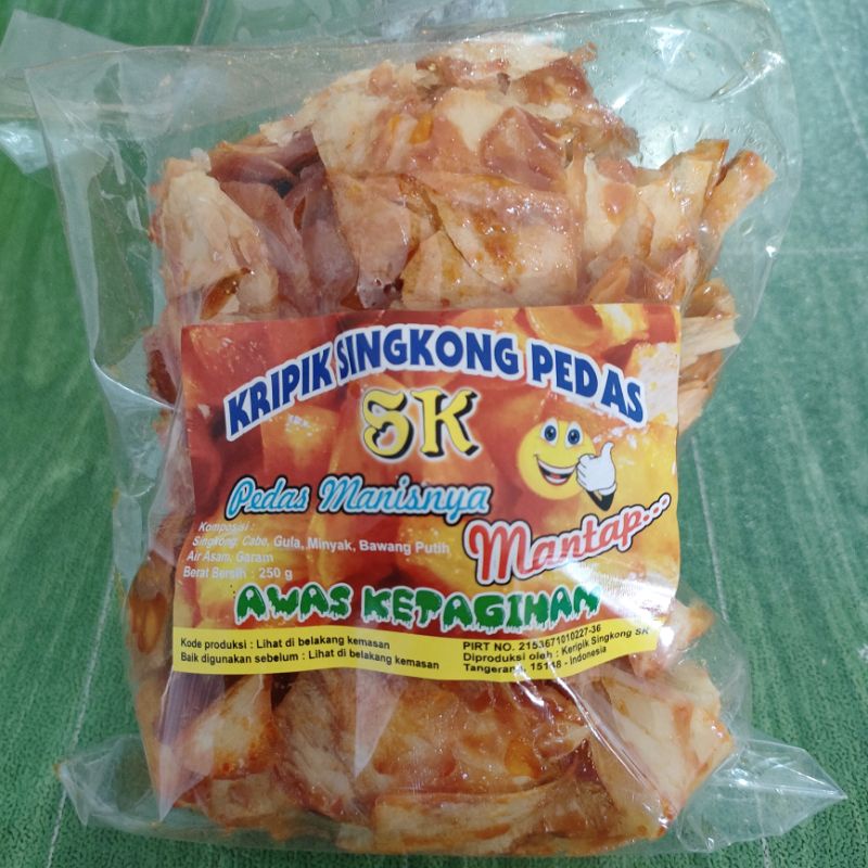 

Kripik Singkong Pedes 250g