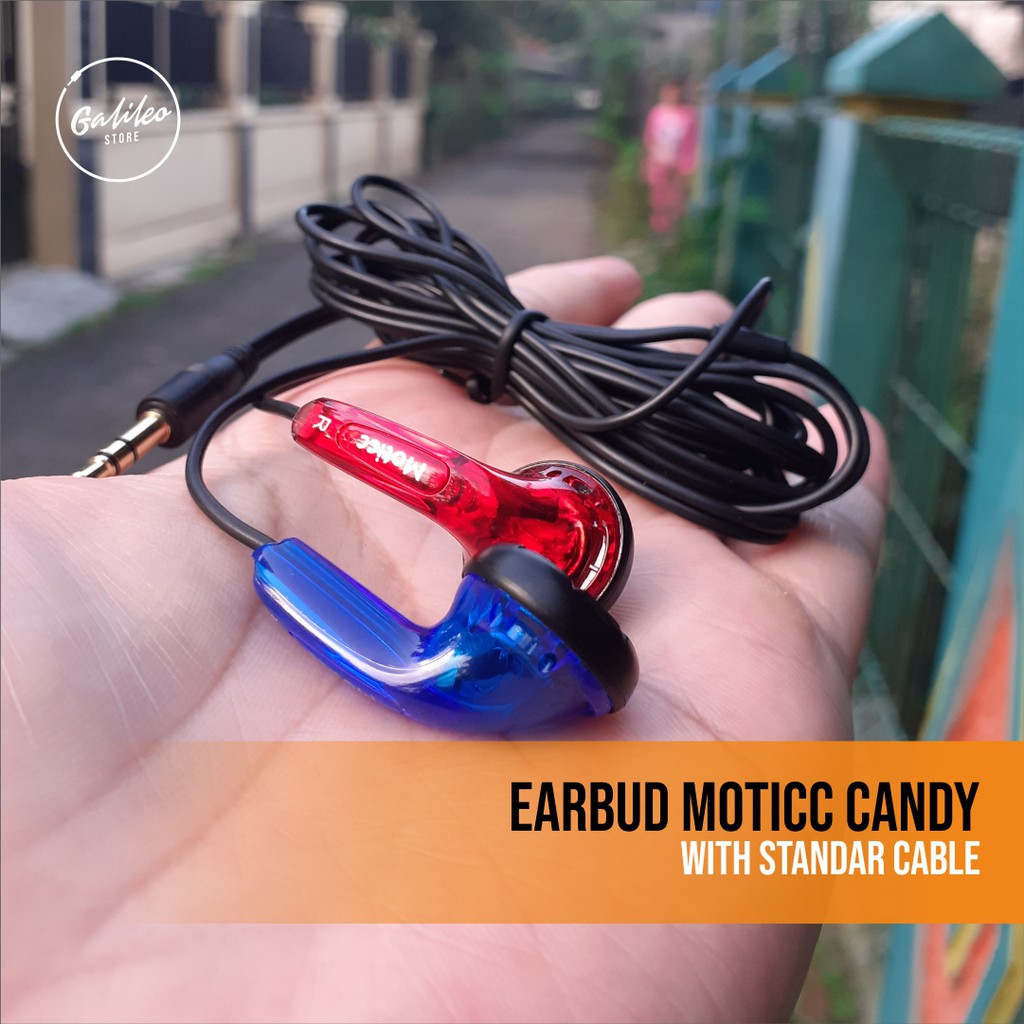 Earbud Earphone Moticc Candy - NICEHCK Traceless Tuning