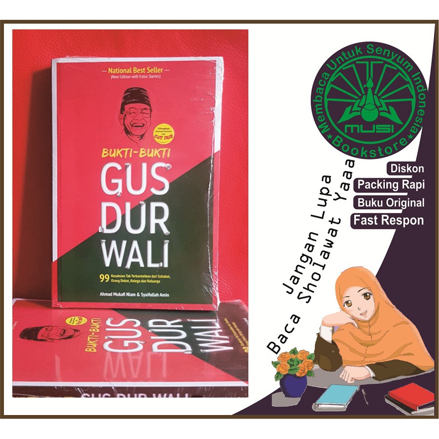 Jual Buku Bukti Bukti Gus Dur Itu Wali Ori Musibook Turos Shopee Indonesia