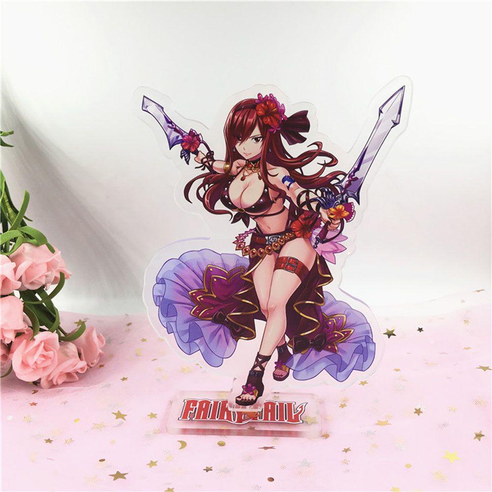 Needway Stand Akrilik Model Lovely Anime Figure Desk Decor Desktop Hias Standing Plate Figure Model Piring Berdiri Model Mainan