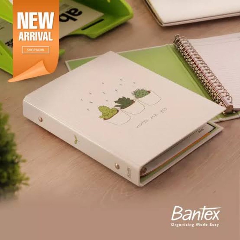 

BINDER NOTE A5 BANTEX MULTIRING 1329 | FANCY EDITION | 20 RING