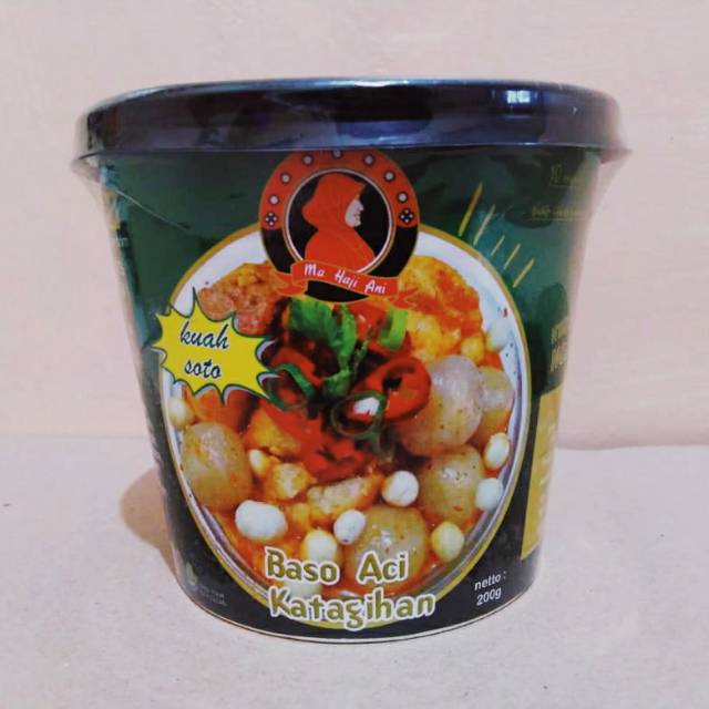 

Bakso Aci Katagihan Rasa Soto