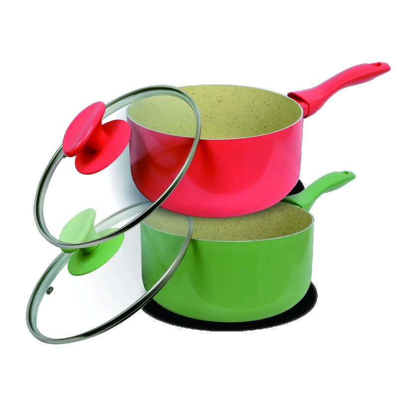 Kirin Tenun Series Saucepan Panci Anti Lengket Classic Saucepan 20cm - 2.2MM - Random