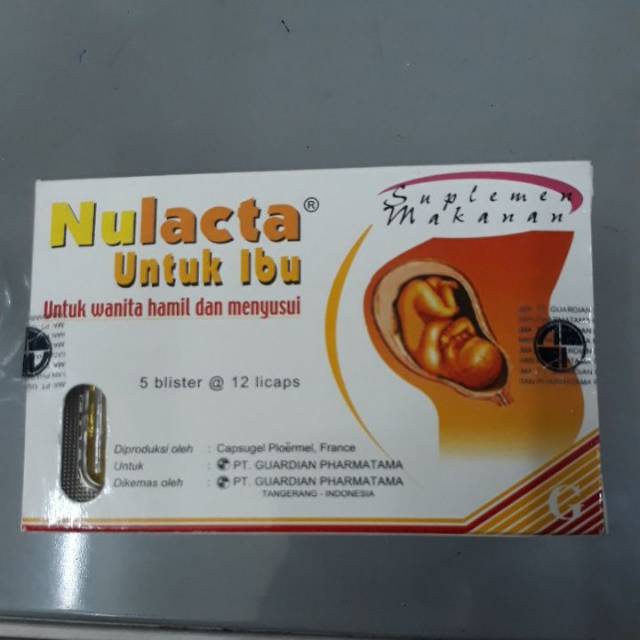 Nulacta vitamin untuk ibu hamil per strip