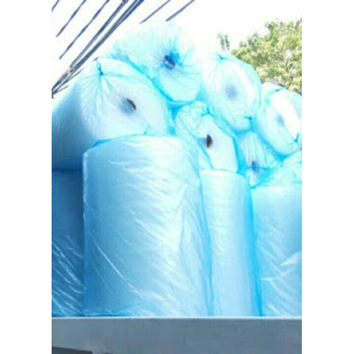 

BUBBLE WRAP merk MULIA PACK -plastik biru / BUBLE WRAP MULIA PACK