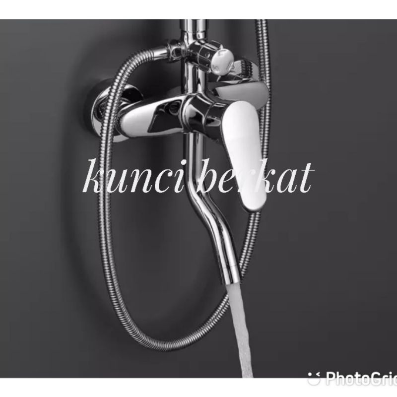 Shower Coloum Komplit 3 in 1/Full Stainless