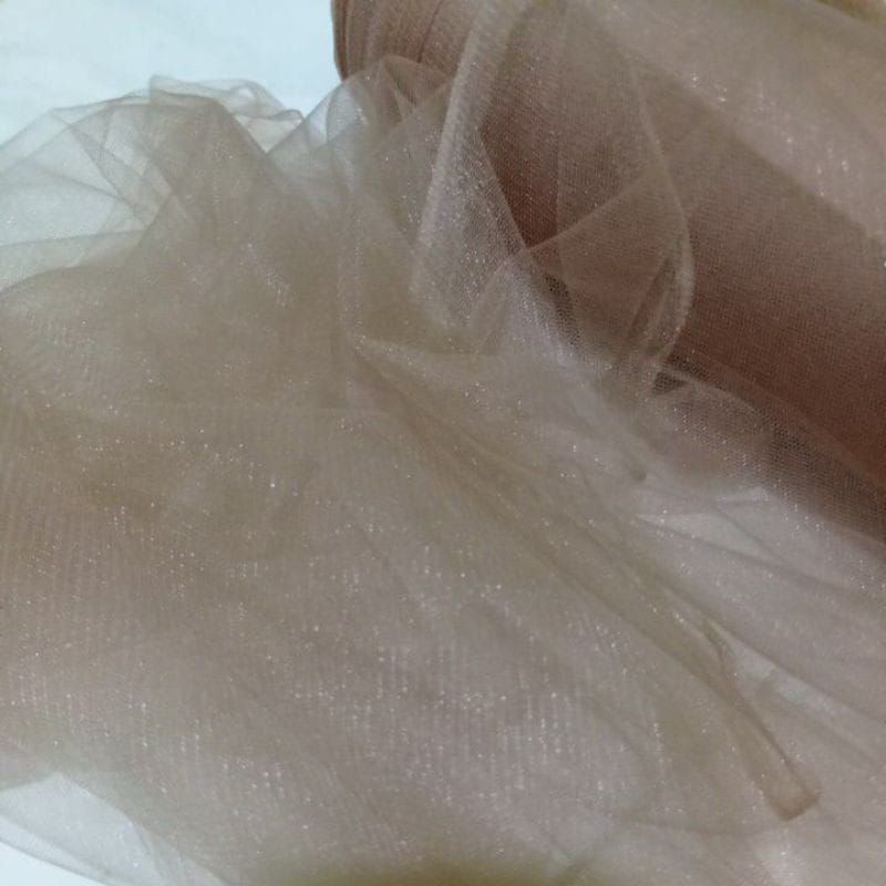 TILE POLOS / TULLE POLOS / SOFT TULLE-Mokka