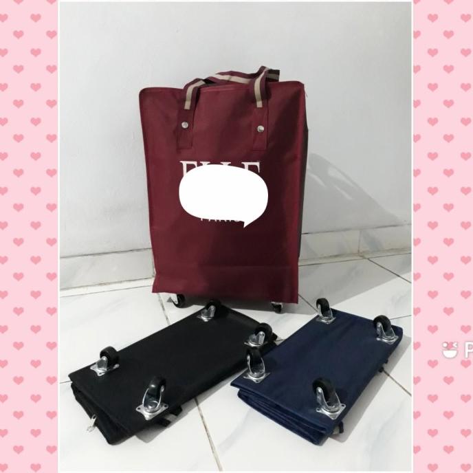 Tas troley /tas roda /tas travel /cabin size.