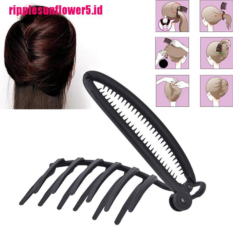 Set Alat Pembuat Sanggul Rambut DIY Untuk Wanita