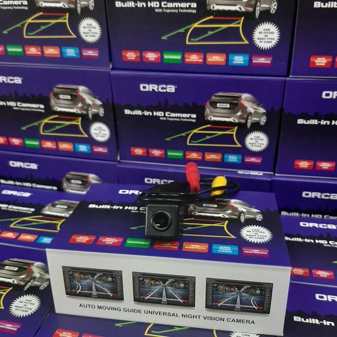 ORCA-200 Head Unit Android 10 Inci QLED dengan DVR 2 Channel dan Kontrol Suara