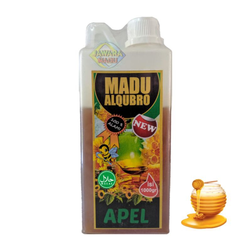 

Madu Asli Al Qubro 1Kg Madu Nektar Apel