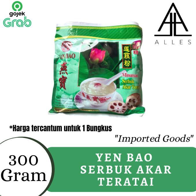 

Minuman Serbuk Akar Teratai YAN BAO 300 gram