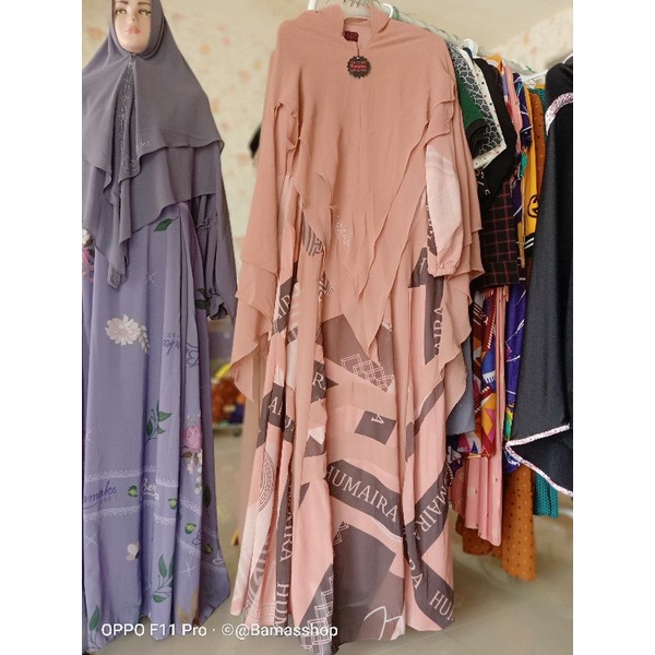 GAMIS SYAR'I BY HUMAIRA 100% ORI