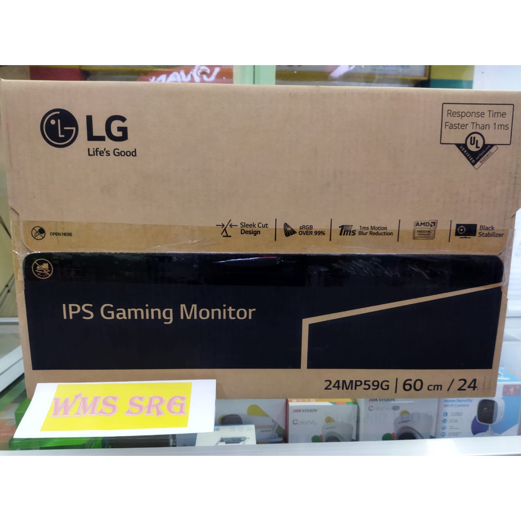 LG IPS Gaming Monitor 24'' 24MP59G