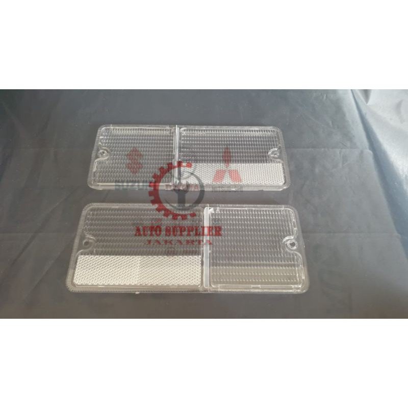 mika stop granmax pickup bening 1 set / mika lampu belakang granmax pu