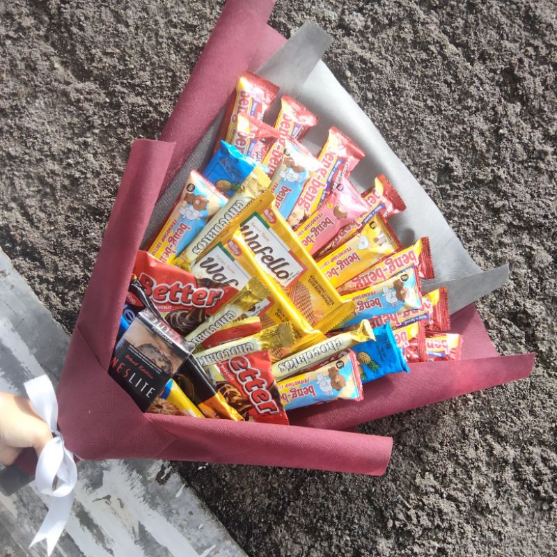 BUCKET SNACK/hadiah wisuda ulang tahun/sidang/snack termurah