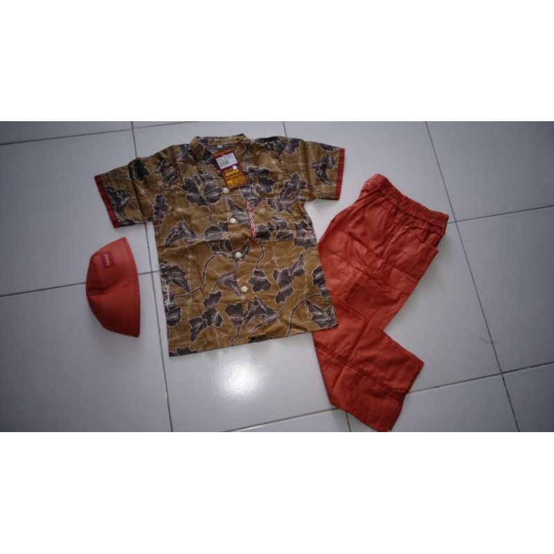HARGA PROMO Batik Baju anak cowok d Lawasan no 0 1 2 3 4 5 8 9 10 Dannis Collection