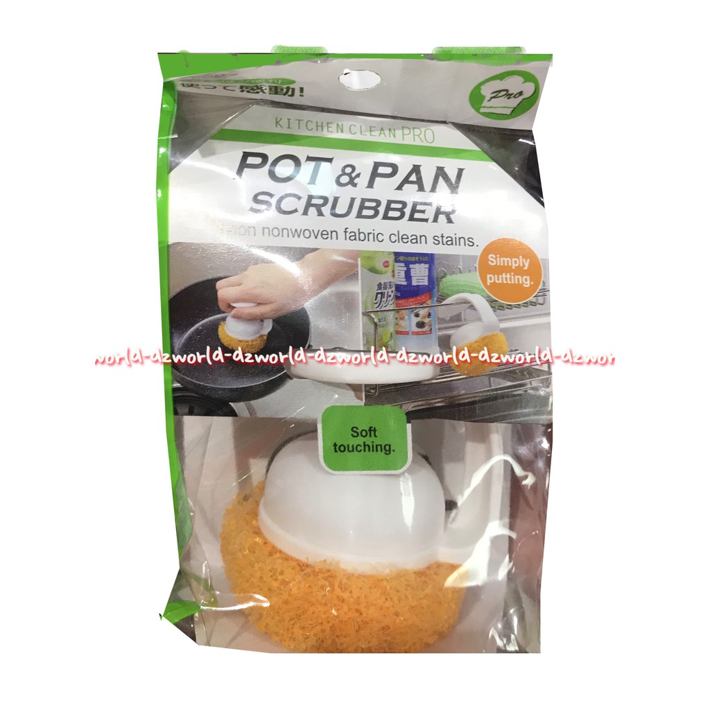 Pot &amp; Pan Scrubber Alat Mencuci Piring Tanpa Tangan