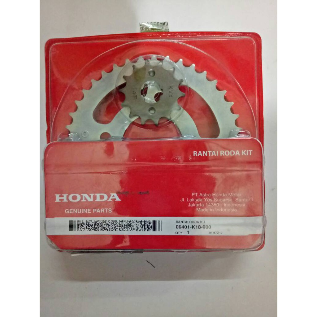 Gear Set /Girset /Gir paket Verza Honda Astra AHM  Ori 100%