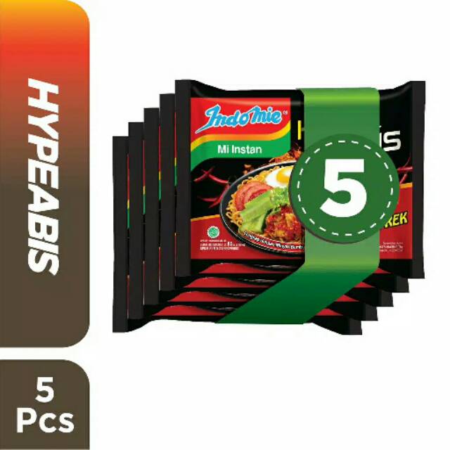 

Indomie Ayam Geprek 5 pcs - Mi Goreng Hype Abis