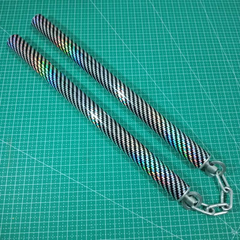nunchaku aluminium carbon hologran freestyle